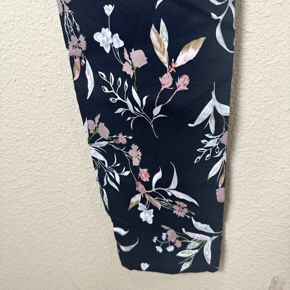 JULES & LEOPOLD Casual Stretch Floral Trousers Pants Size Small - Picture 7 of 9